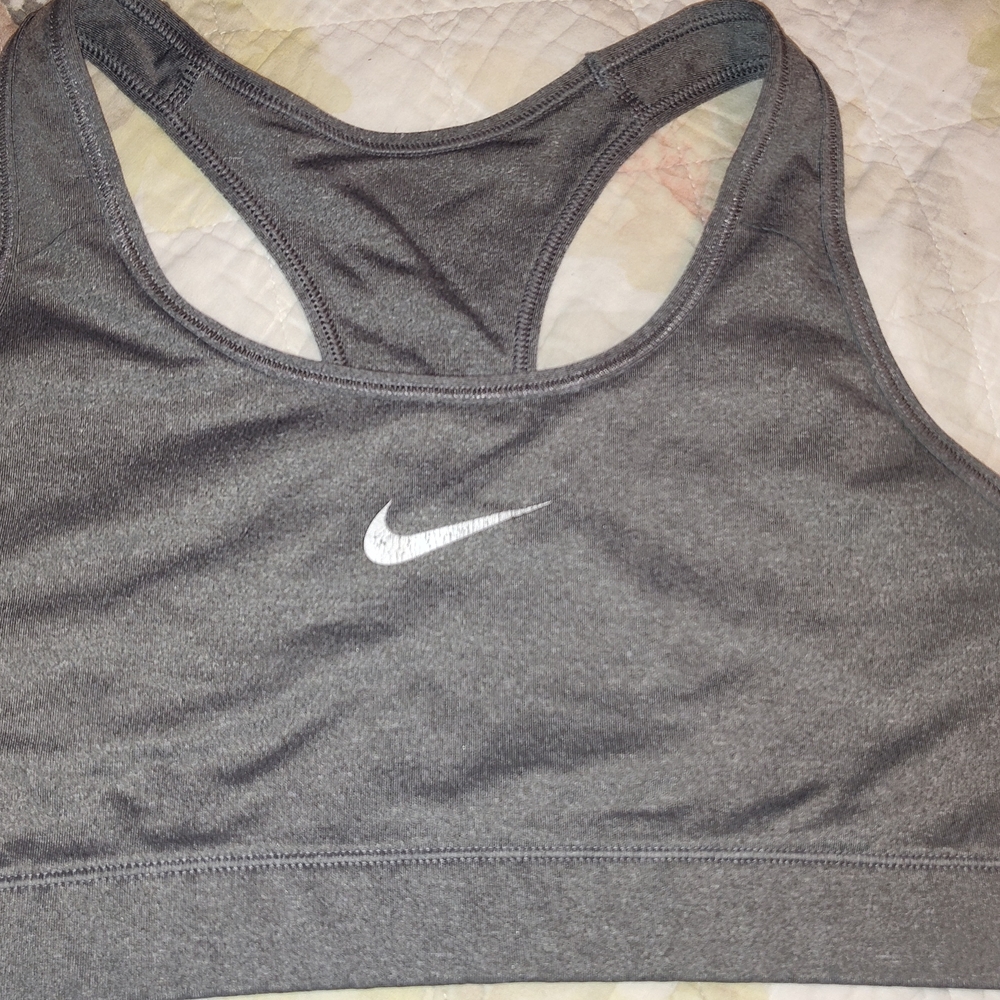Nike Women's Gray Sports Bra